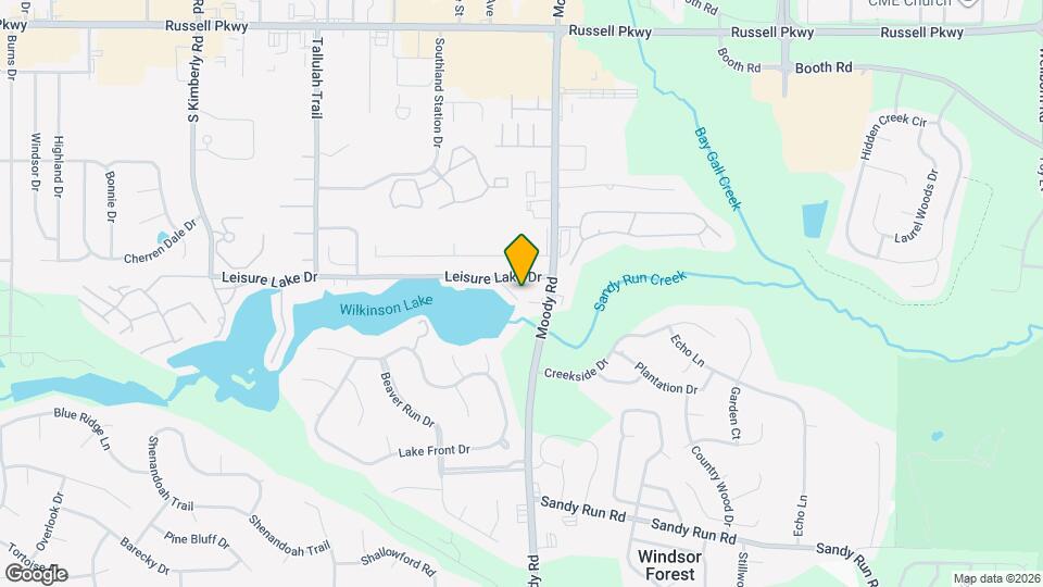 111 Leisure Lake Ct Mapa y Detalles de la Ubicación