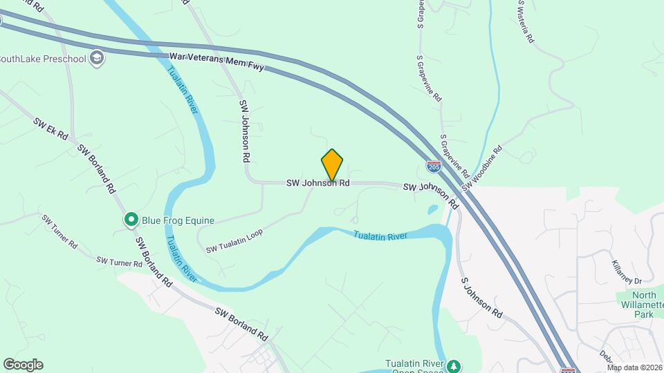 22757 SW Johnson Rd Map and Location Details