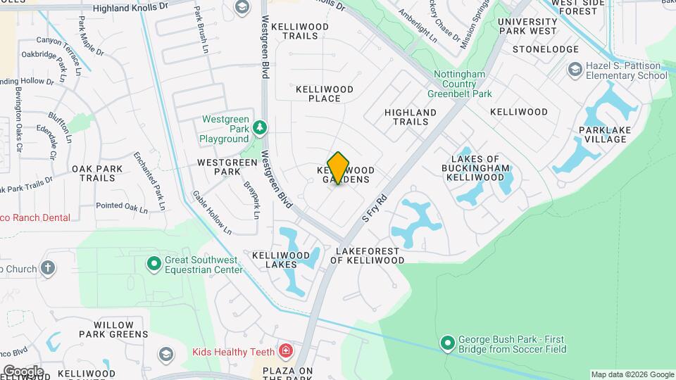 2411 Rose Hollow Dr Map and Location Details