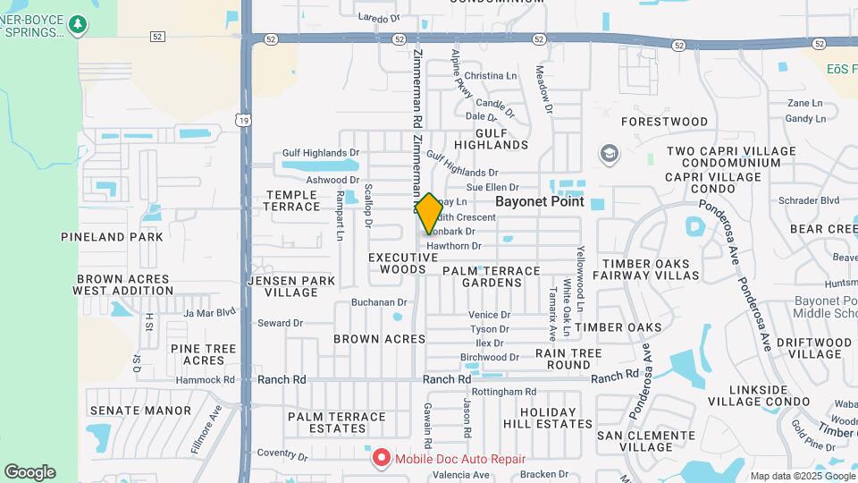 7511 Hawthorn Dr Map and Location Details