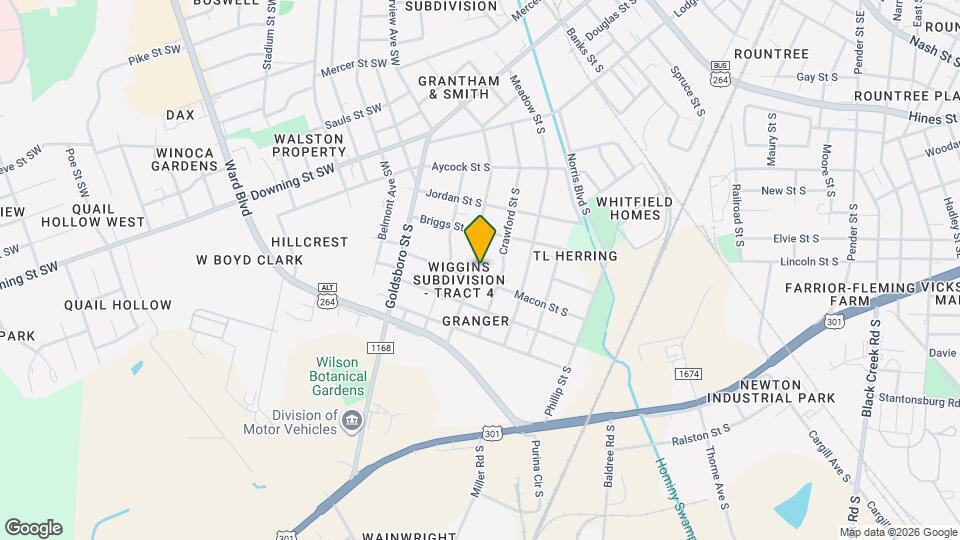 1115 Woodrow St S Map and Location Details