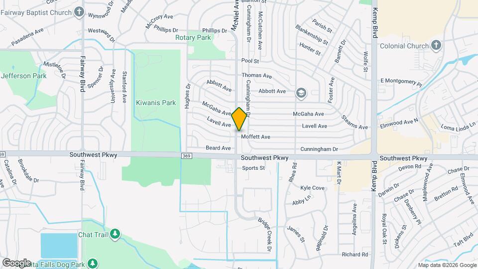 4445 McNiel Ave Map and Location Details