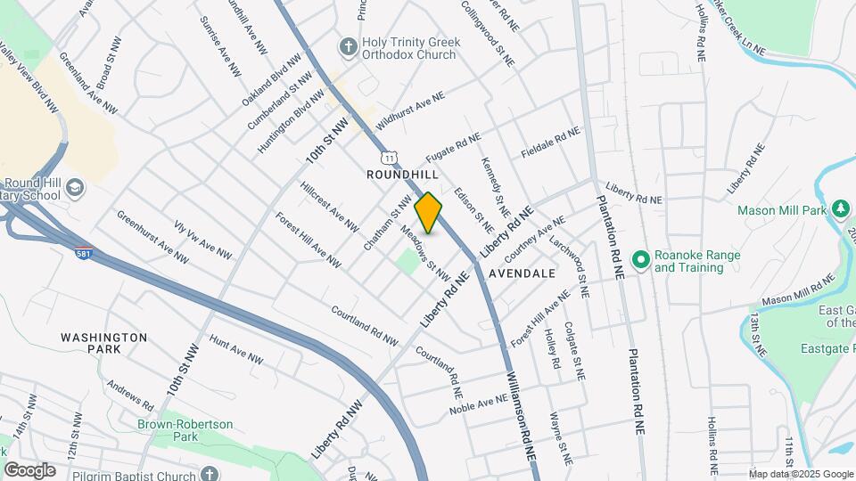 2811 Meadows St NW Map and Location Details