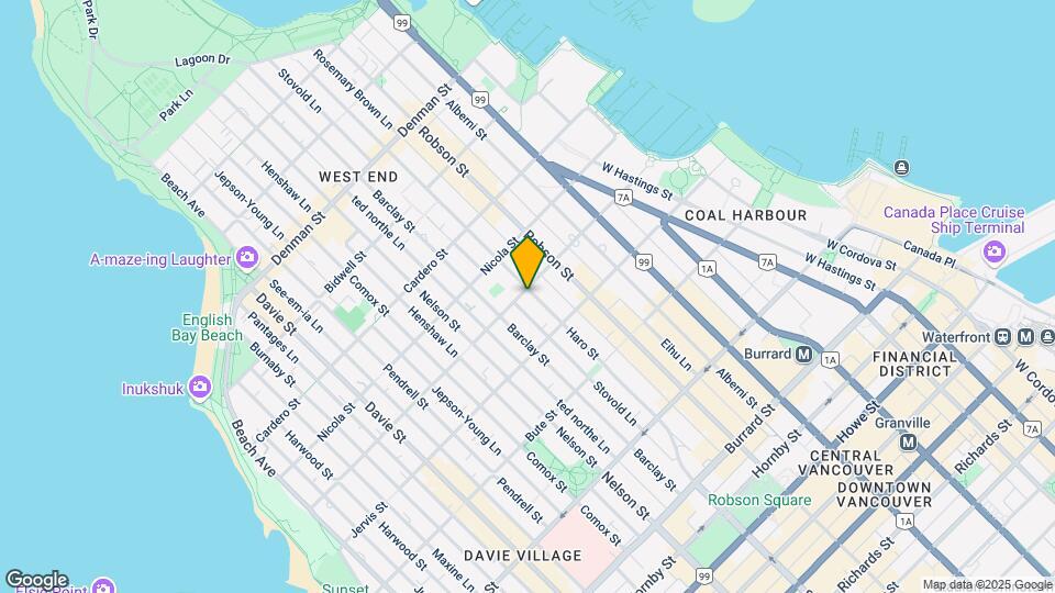 1388 Haro St Map and Location Details