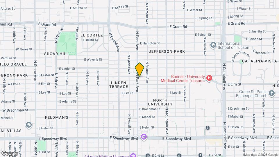 1002 E Lester St, Unit 4 Mapa y Detalles de la Ubicación