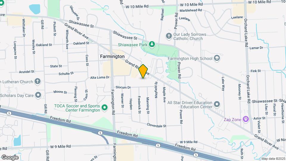 Farmington West Apartments Map and Location Details