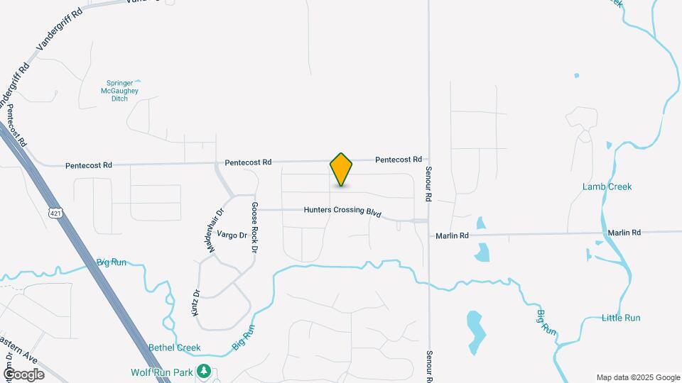 10319 Deercrest Ln Map and Location Details