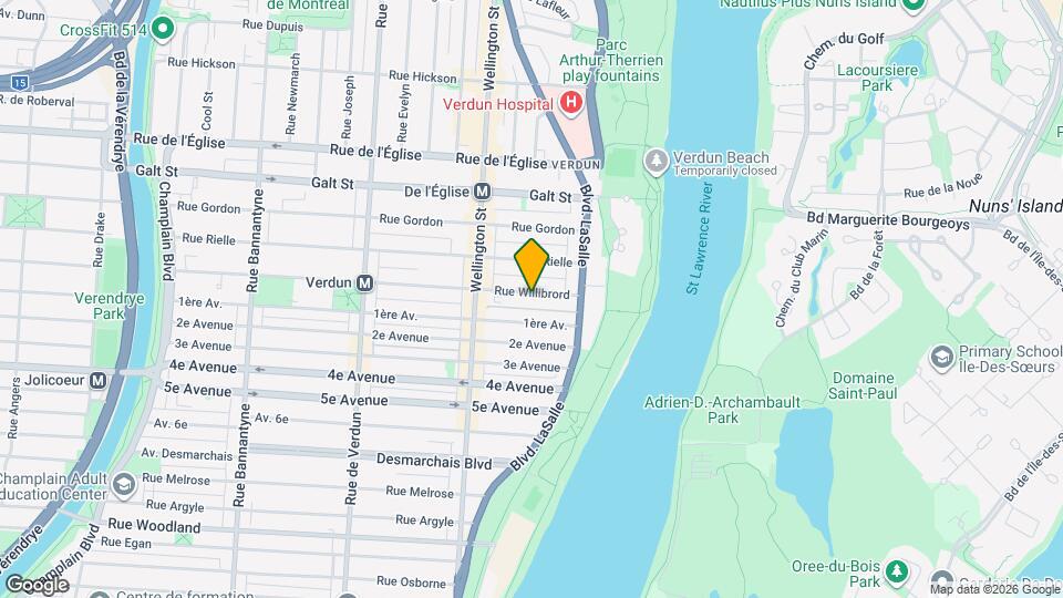 124 Willibrord Rue Map and Location Details