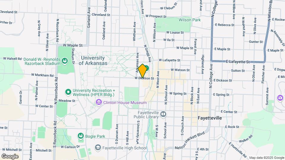 625 W Dickson St Map and Location Details
