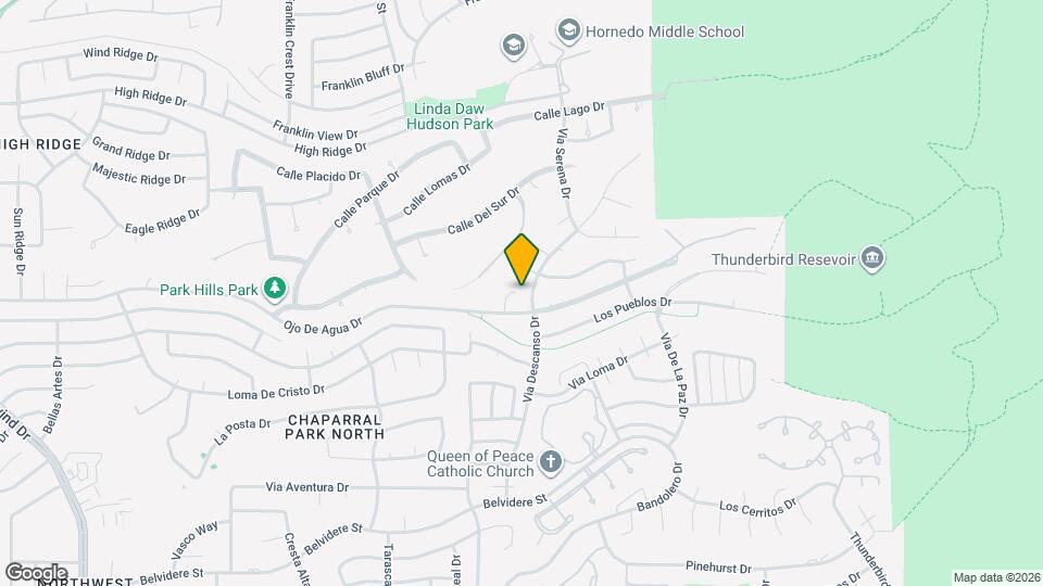 1029 Granite Trail Ct Map and Location Details