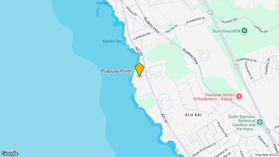 75-6016-6016 Ali‘i Dr Map and Location Details