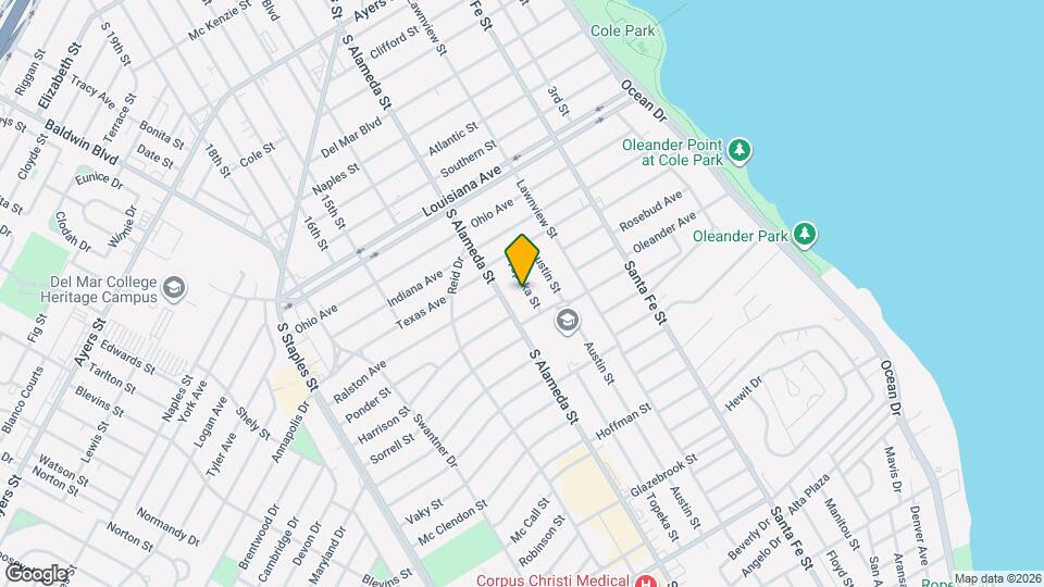 2839 Topeka St Map and Location Details