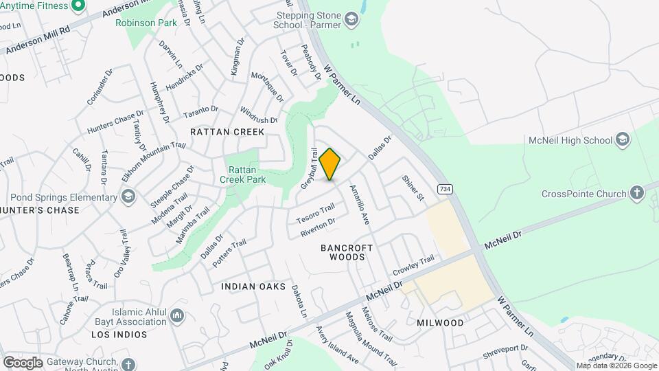 7010 Dallas Dr Map and Location Details