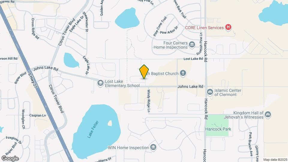 2882 Southern Pines Loop Map and Location Details