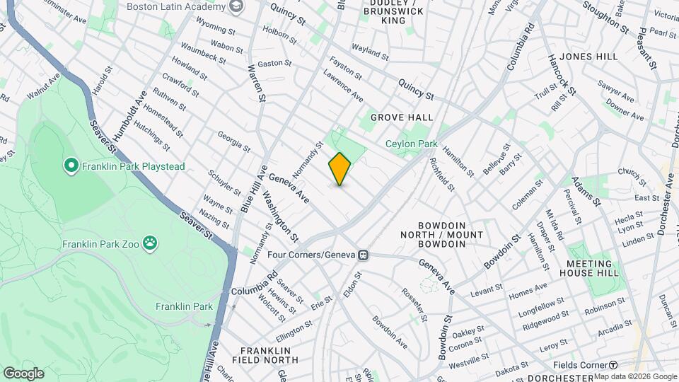 129 Stanwood St Map and Location Details