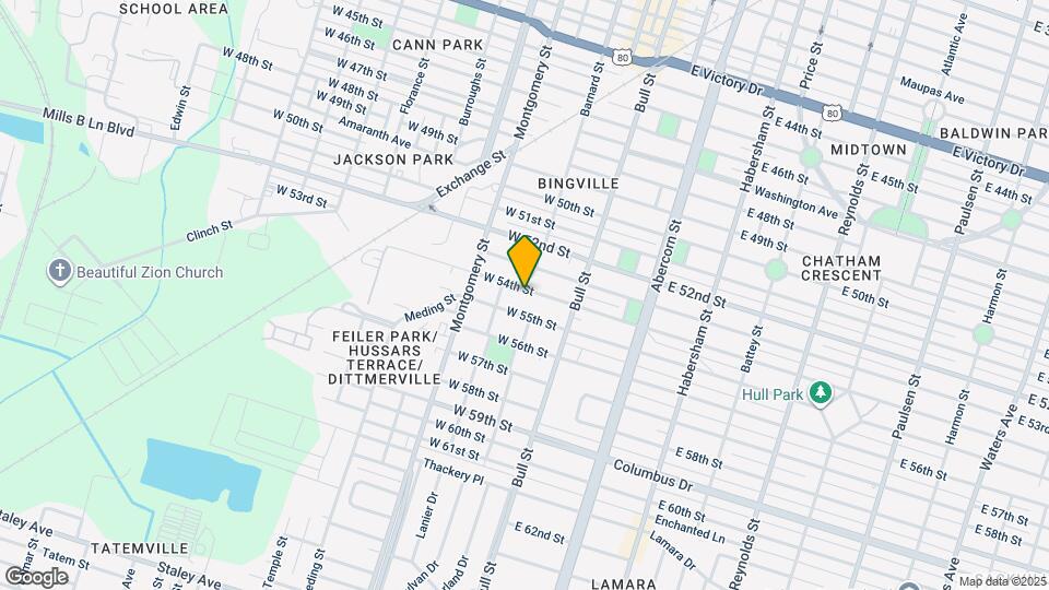 103 W 54th St Map and Location Details