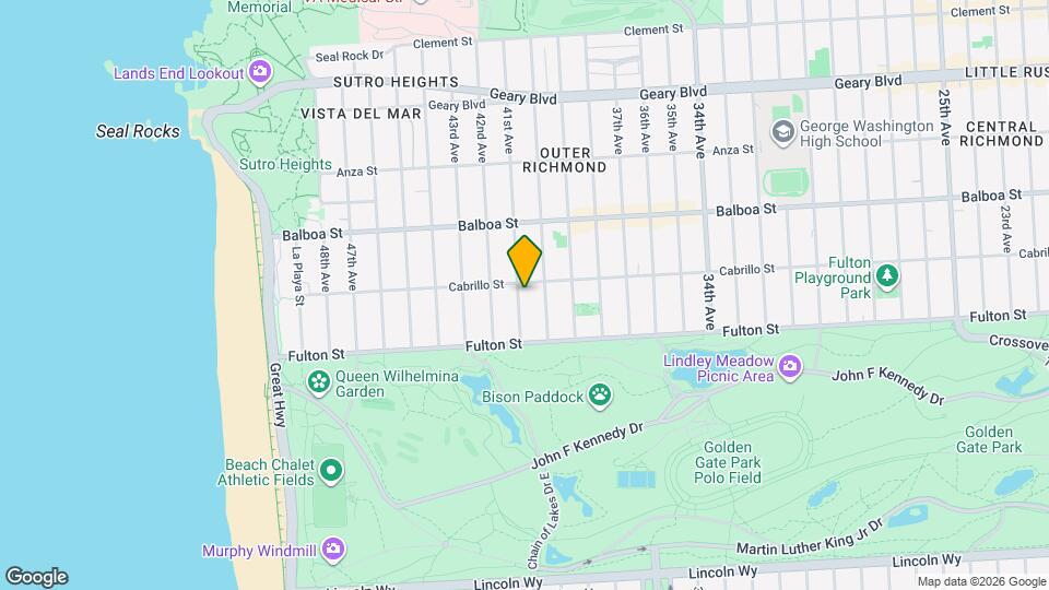 814 41st Ave Map and Location Details