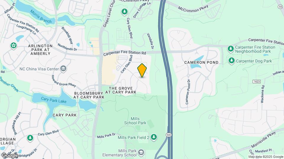 1662 Cary Reserve Dr, Unit 9206 Map and Location Details