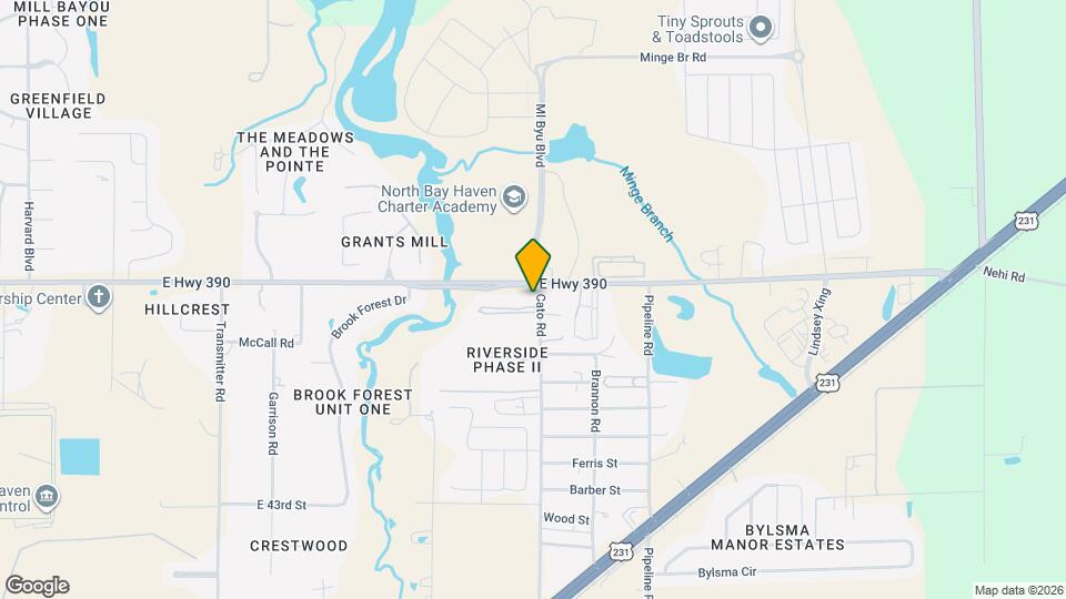 4031 Oak Forest Dr Map and Location Details
