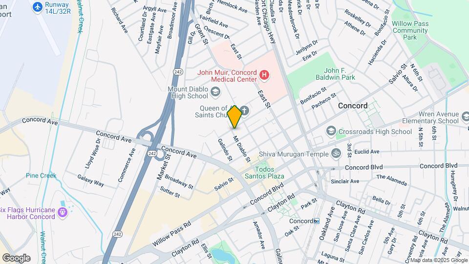 2294-2296 Mt. Diablo St Map and Location Details