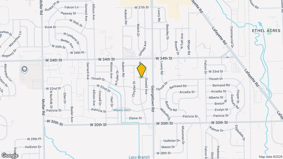 3235 Welch Dr Map and Location Details