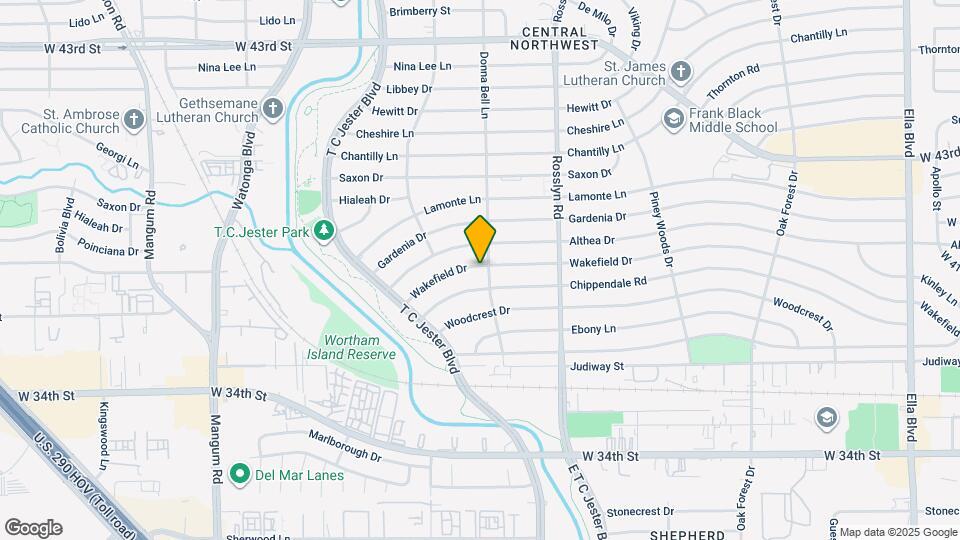 2007 Wakefield Dr Map and Location Details