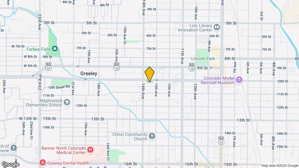1320 10th St-Unit -1 Map and Location Details