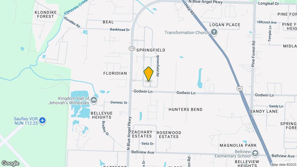 4006 Glenway Dr Map and Location Details