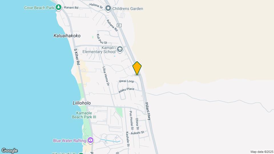 142 Laukahi St Mapa y Detalles de la Ubicación