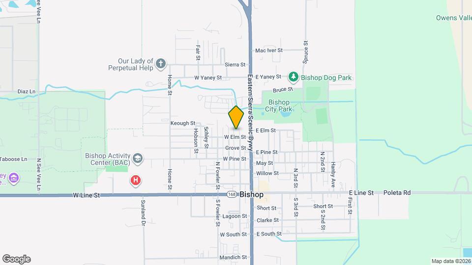 West Elm Street Apartments Map and Location Details