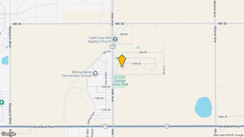 8616 10th Pl Map and Location Details