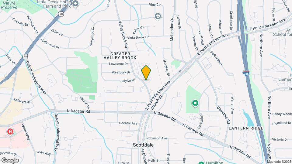 649 Valley Brook Rd Map and Location Details