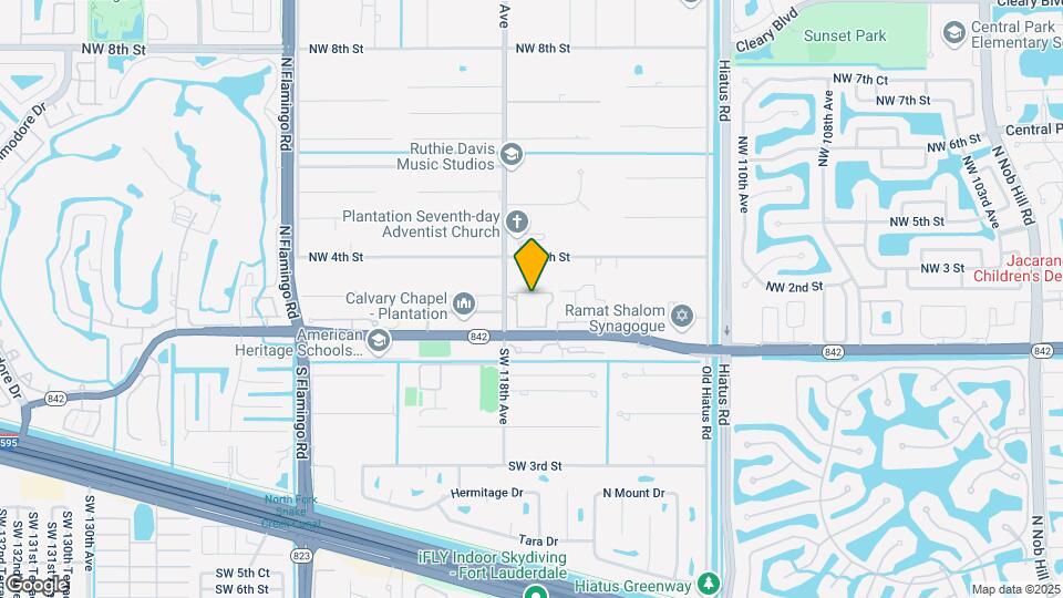 11750 NW 2nd St Map and Location Details