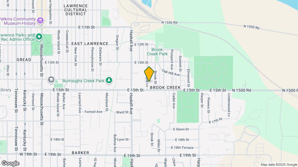 1416 Maple Ln Map and Location Details