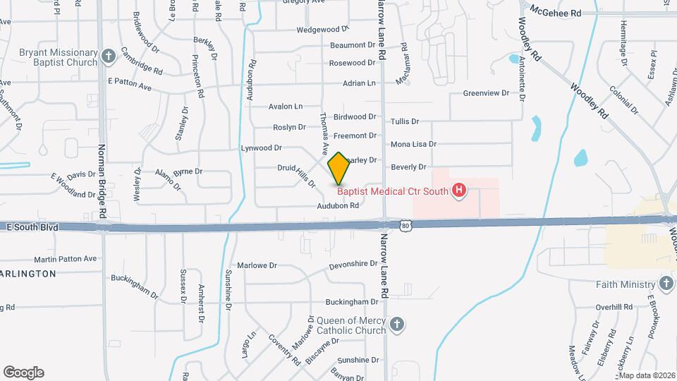 1220 Lynwood Dr Mapa y Detalles de la Ubicación