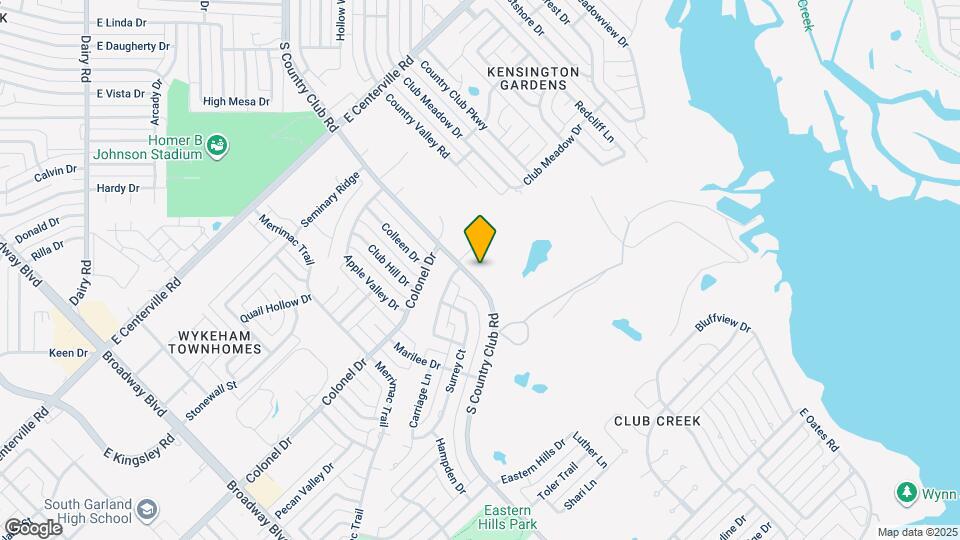 2910 S Country Club Rd Map and Location Details