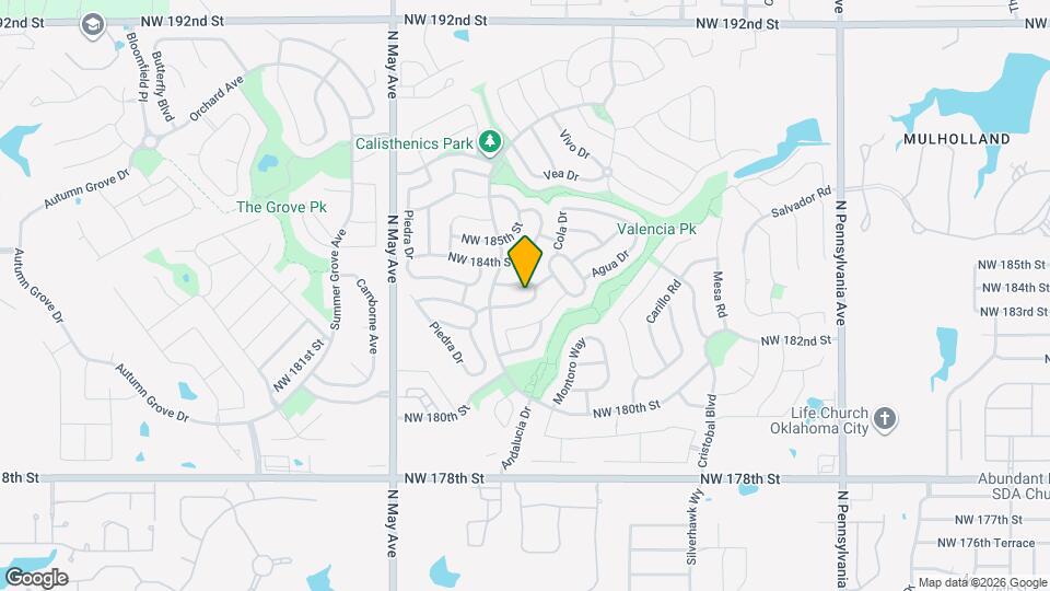 2609 NW 183rd St Map and Location Details