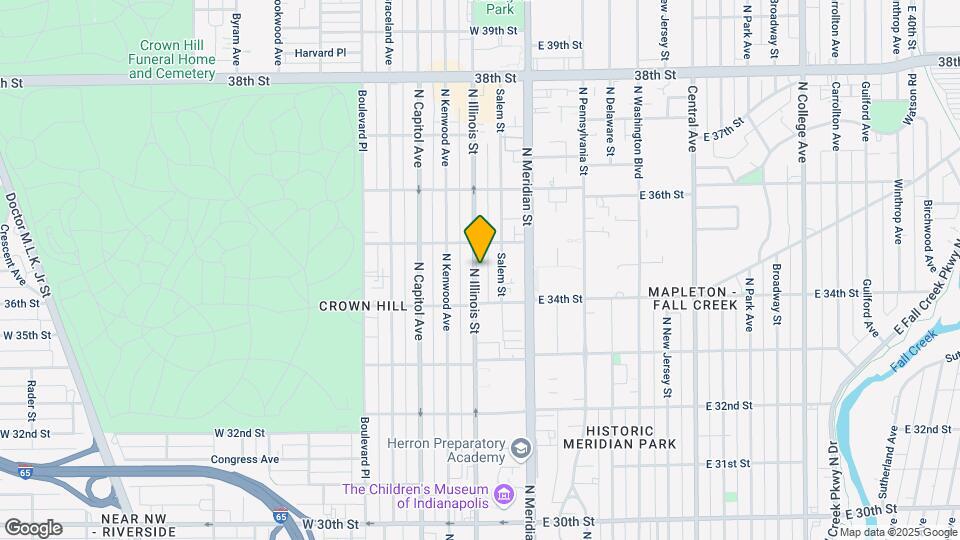 3441 N Illinois St Map and Location Details