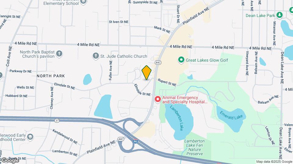 3401 Salerno Dr NE Map and Location Details