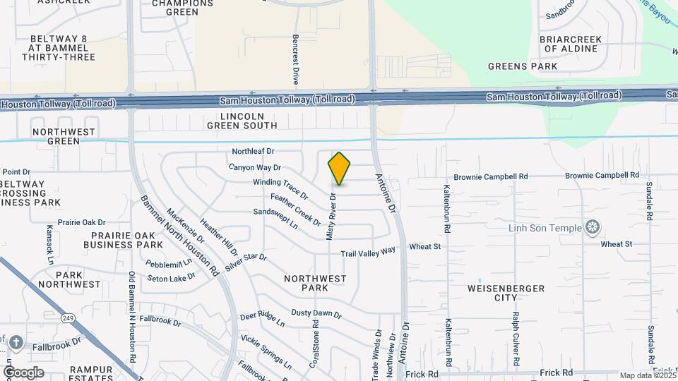 6658 Canyon Way Dr Map and Location Details