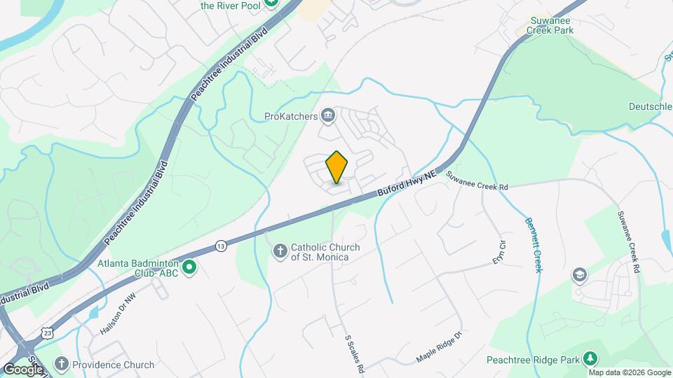 4032 Ridge Grove Way Map and Location Details