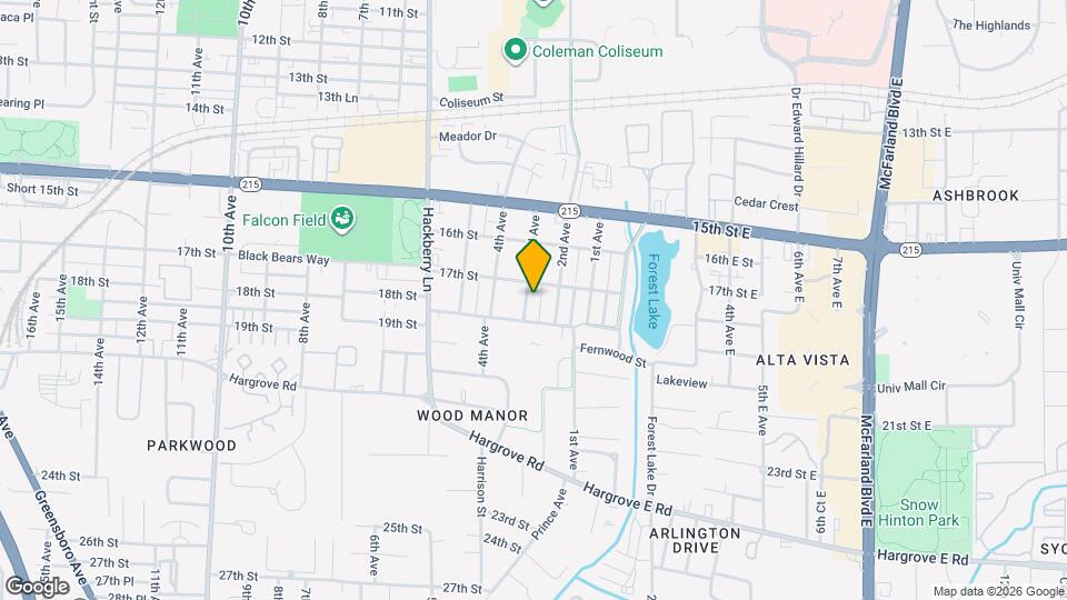 1715 3rd Ave Map and Location Details