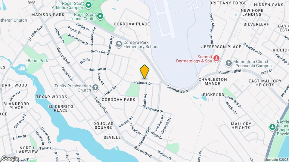 2540 Hallmark Dr Map and Location Details