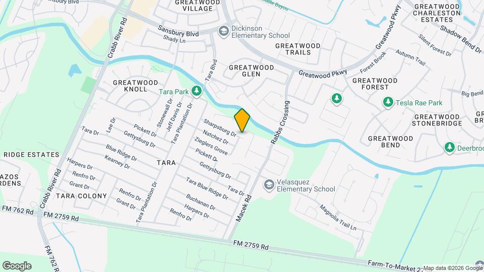 7223 Sharpsburg Dr Map and Location Details