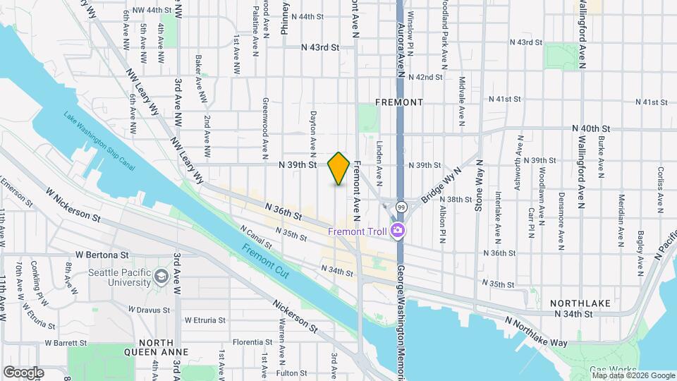 3810 Evanston Ave N Map and Location Details