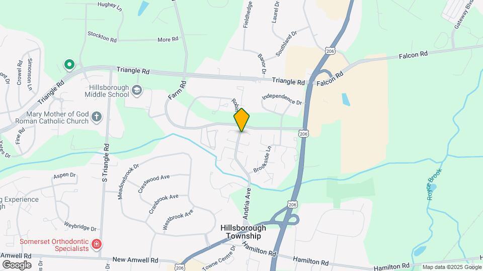 2606 Trafalgar Square Map and Location Details