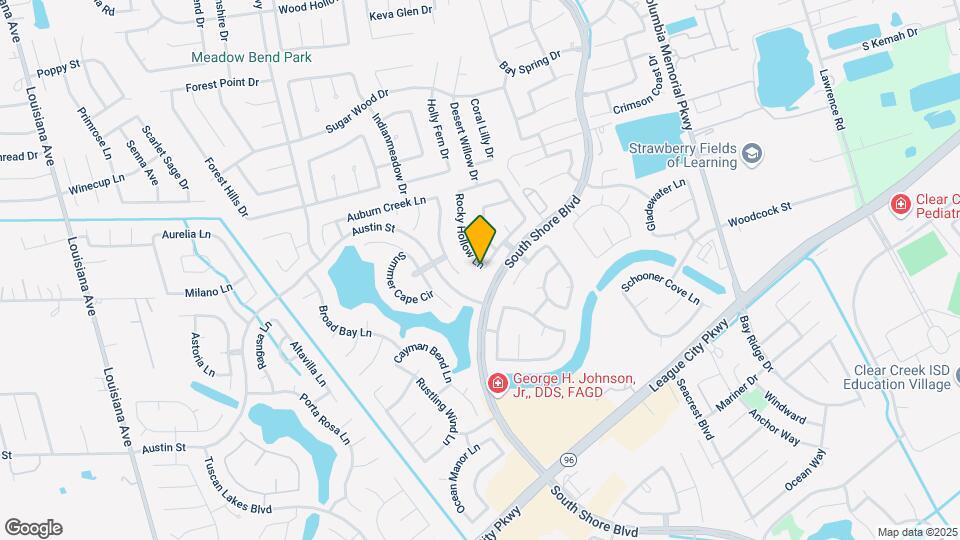 637 Rocky Hollow Ln Map and Location Details