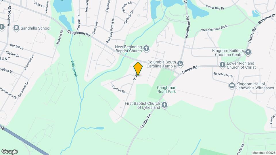 1912 Dominion Dr Map and Location Details