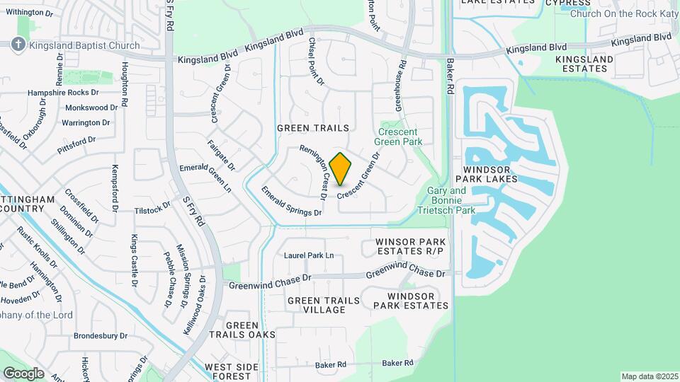 1603 Crescent Green Dr Map and Location Details