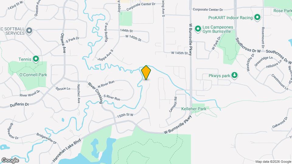 14826 Oakcrest Cir Map and Location Details